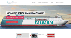 Desktop Screenshot of algeciras-tanger.com